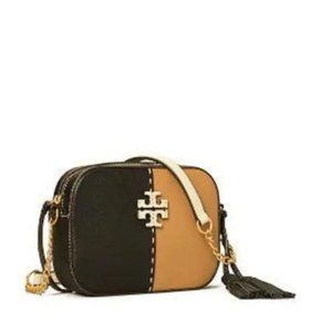 Tory Burch Mcgraw Color-Block Camera Bag